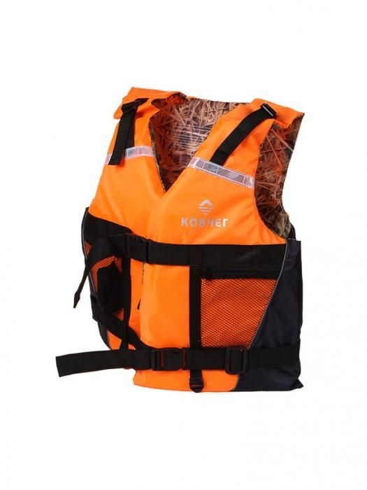 Спасательный жилет Ковчег Тритон двусторонний р.48-50 (M-L) Orange-Blue-Camouflage