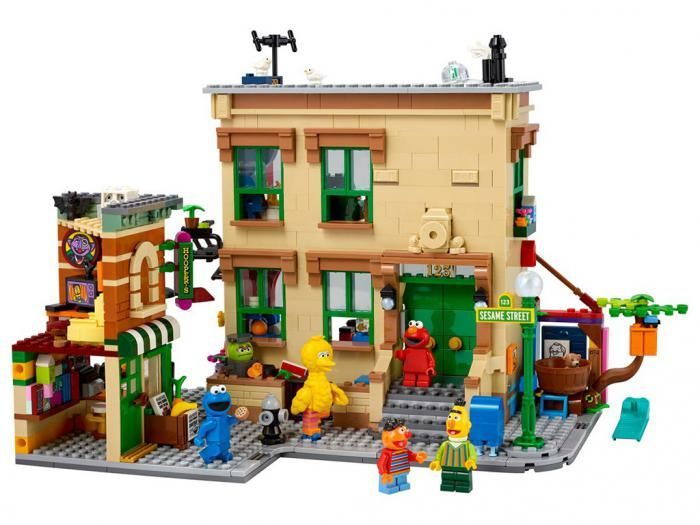 Lego Ideas Улица Сезам 21324