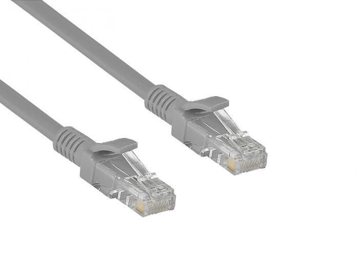 Сетевой кабель ExeGate UTP cat.5e 50m Grey UTP-RJ45-RJ45-5e-CU-50M-GY / EX282020RUS
