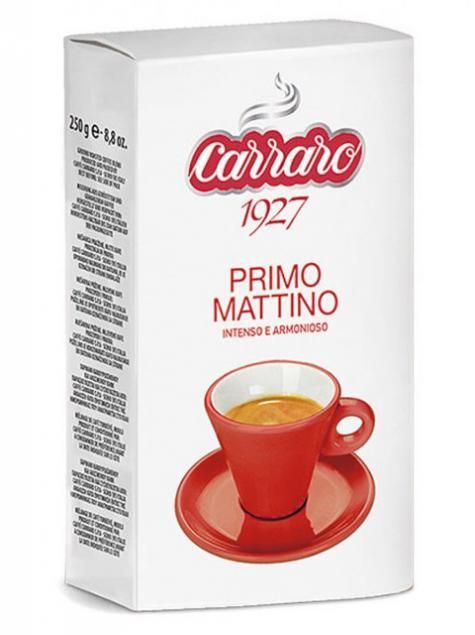Кофе молотый Carraro Primo Mattino 250g 8000604001078