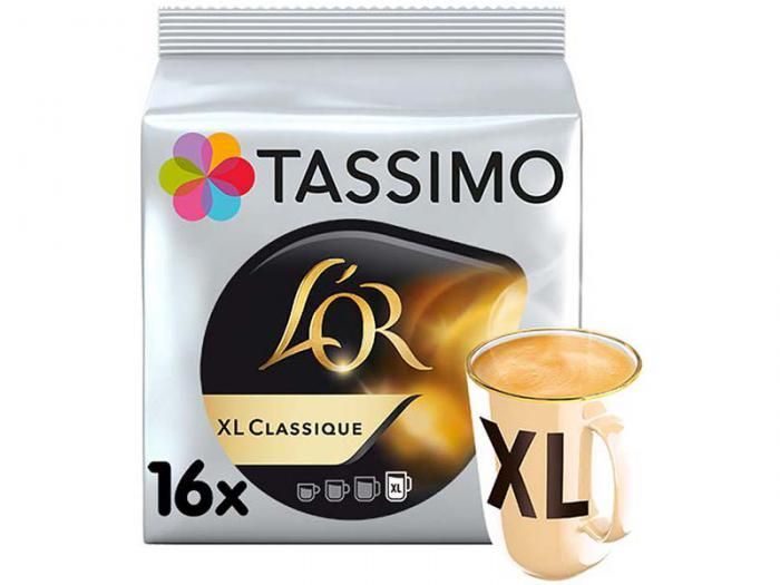 Капсулы Tassimo L’OR Classique XL