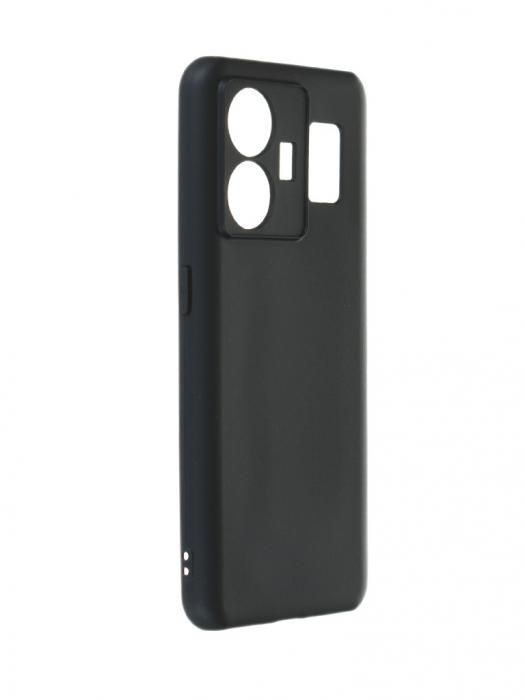 Чехол DF для Realme GT Neo 5 (5G) / GT3 Silicone Black rmCase-30