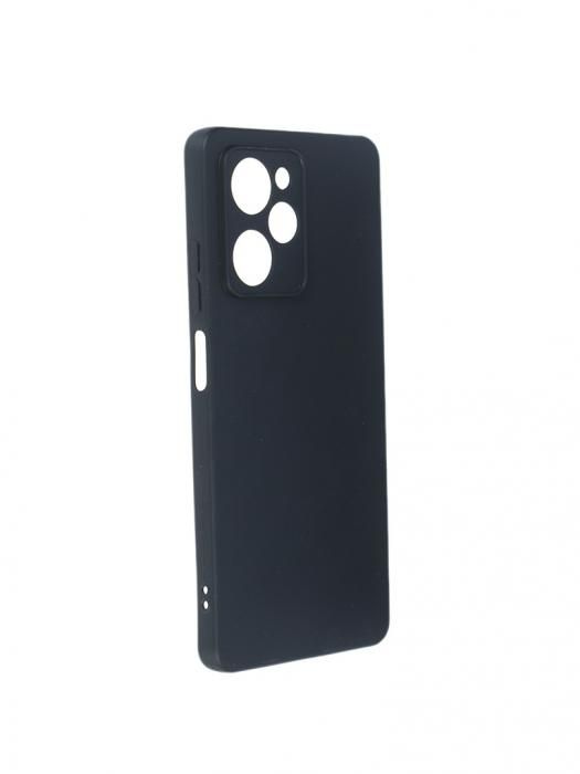 Чехол iBox для Poco X5 Pro с защитой камеры и подложкой Silicone Black УТ000033739