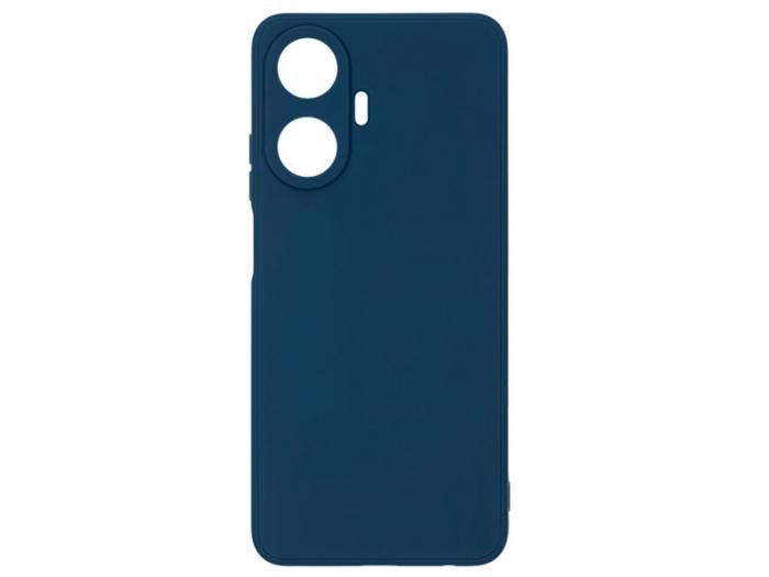 Чехол Zibelino для Realme C55 4G Soft Matte с микрофиброй Blue ZSMF-RLM-C55-BLU