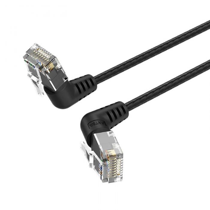Сетевой кабель Vention UTP cat.6a RJ45 50cm Black IBOBD