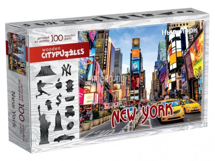 Пазл Нескучные игры Citypuzzles Нью-Йорк 8229 / 4620065360398