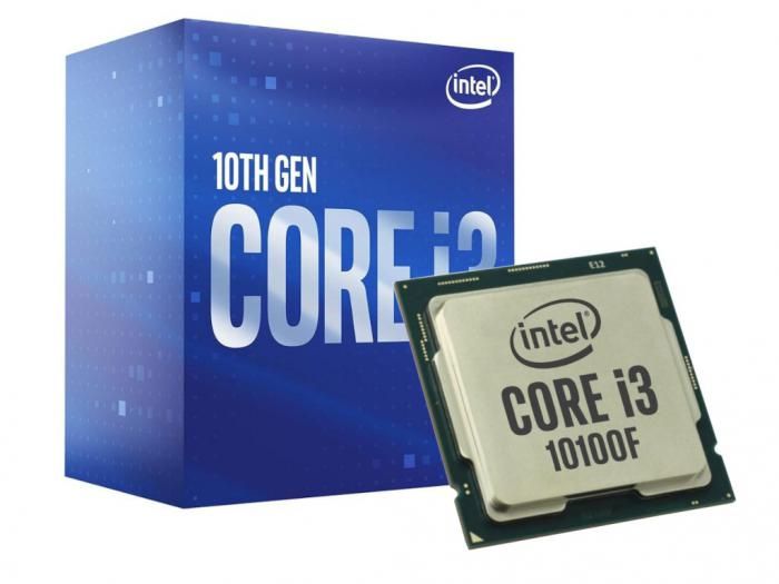 Процессор Intel Core I3-10100F (3600MHz/LGA1200/L3 6144Kb) BOX