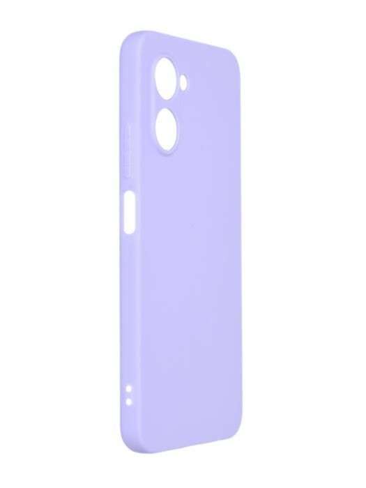 Чехол Neypo для Realme C33 Soft Matte Silicone с защитой камеры Lilac NST58110