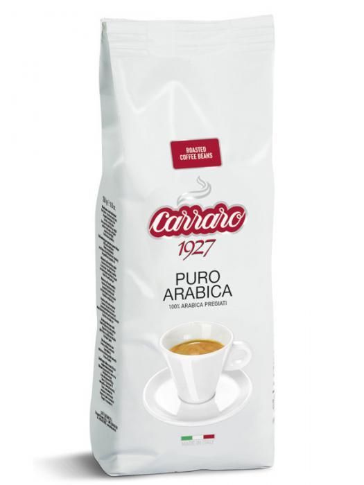 Кофе в зернах Carraro Arabica 100% 500g 8000604001443