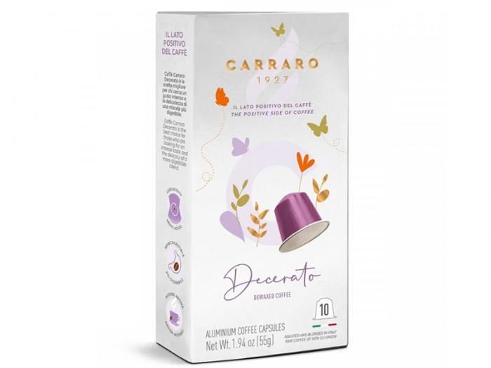 Капсулы для кофемашин Carraro N Alu Decerato 10шт