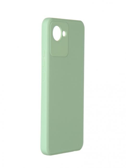 Чехол Zibelino для Realme C30 4G Soft Matte с микрофиброй Olive ZSMF-RLM-C30-OLV