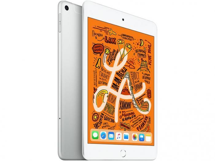 Планшет APPLE iPad mini (2019) 256Gb Wi-Fi + Cellular Silver MUXD2