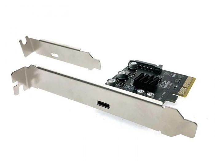 Контроллер Espada PCI-E USB 3.2 Gen2x2 Type-C PCIeUASM3242