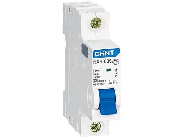 Автоматический выключатель Chint NXB-63S (R) 1P 40А 4.5кА C 296714