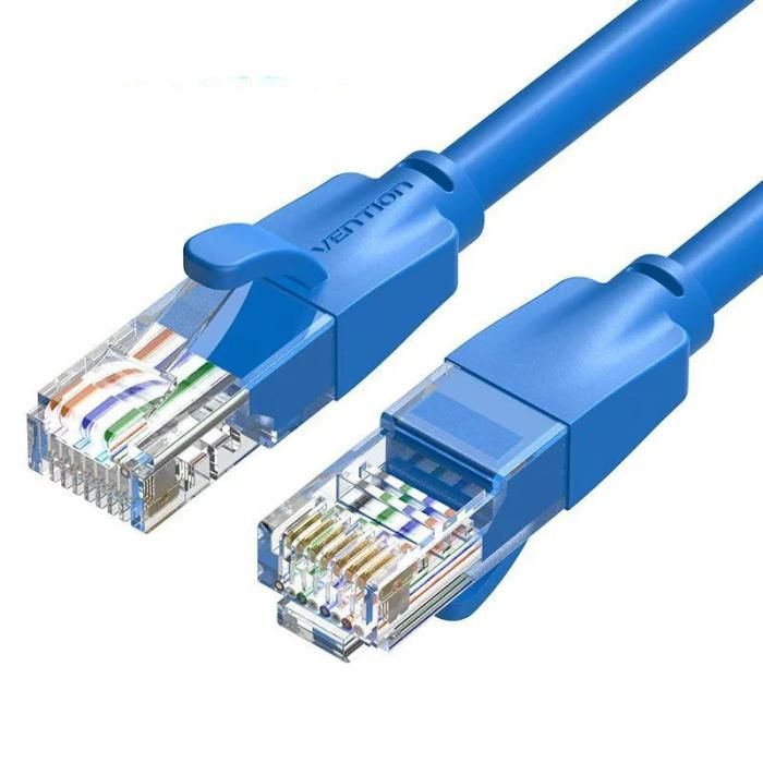 Сетевой кабель Vention UTP cat.6, RJ45 3m Blue IBELI
