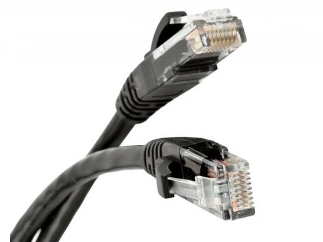Сетевой кабель Geplink UTP cat.5e RJ45 2m Black GL3960