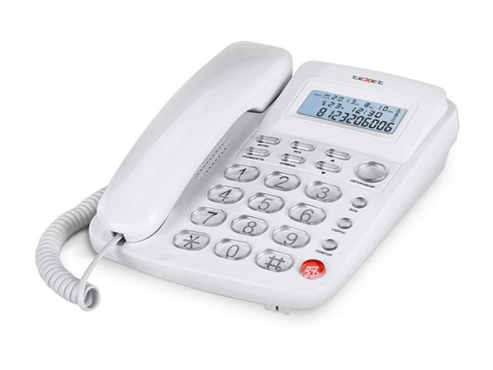 Телефон teXet TX-250 White