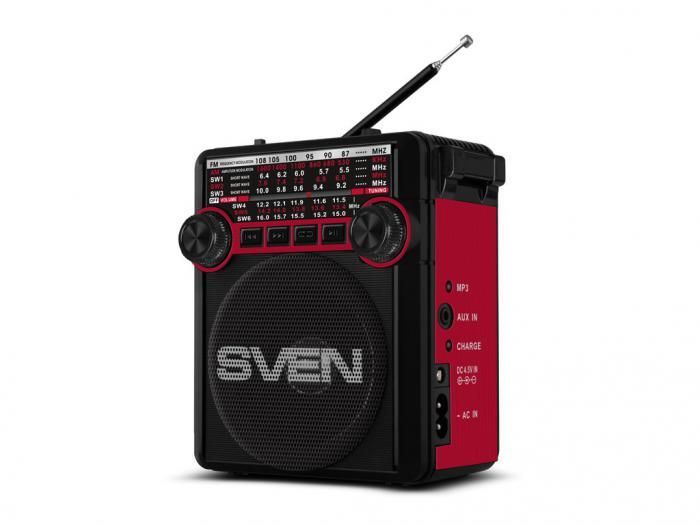 Радиоприемник Sven SRP-355 Red SV-017132