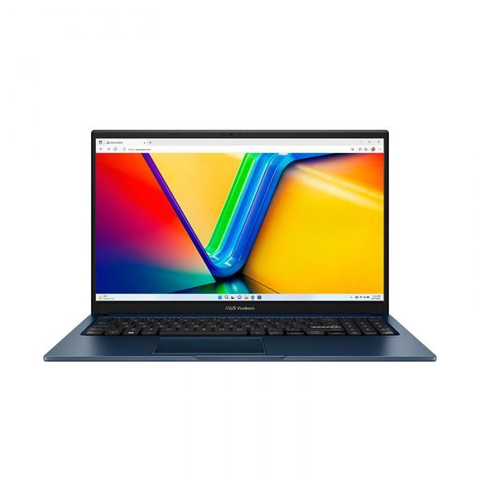 Ноутбук ASUS VivoBook 15 X1504VA-BQ346 Blue 90NB10J1-M00EV0 (Intel Core i7-1355U 1.2hz/16384Mb/512Gb SSD/Intel Iris Xe Graphics/Wi-Fi/Bluetooth/Cam/15.6/1920x1200/no OS)