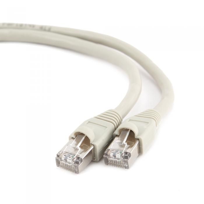 Сетевой кабель Gembird Cablexpert FTP cat.6 1m Grey PP6-1M