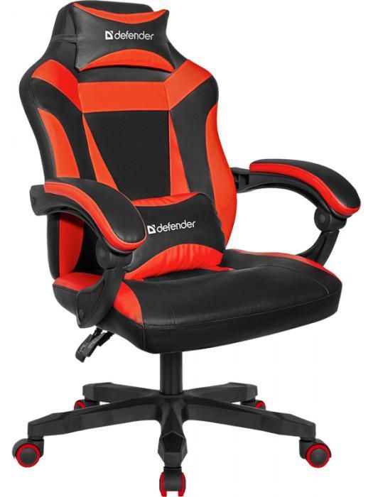 Компьютерное кресло Defender Master Black-Red 64359