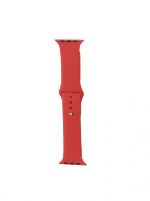 Аксессуар Ремешок Red Line для APPLE Watch 42-44mm Silicone Official Red УТ000036299
