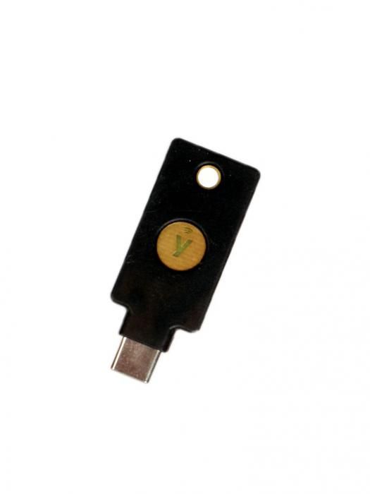 Аппаратный ключ YubiKey 5C NFC
