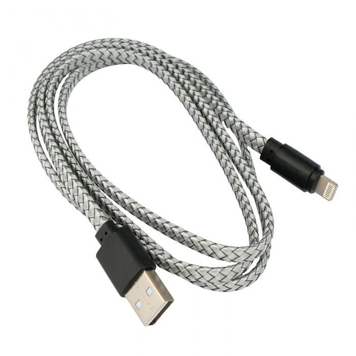 Аксессуар Gembird Cablexpert USB 2.0 AM - Lightning 1m Grey CC-USB2-AMAP-FL-1M