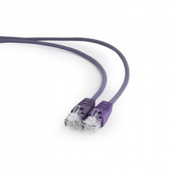 Сетевой кабель Gembird Cablexpert UTP cat.5e 3m Violet PP12-3M/V