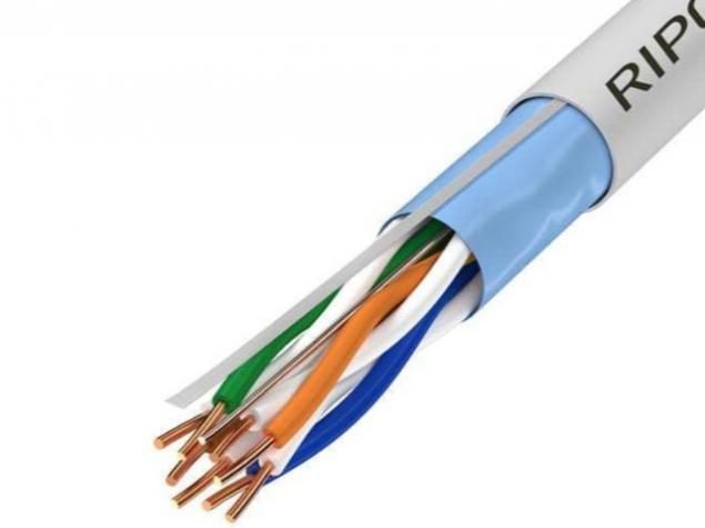 Сетевой кабель Ripo FTP 4 cat.5e 24AWG Cu Plus 50m 001-122017-50