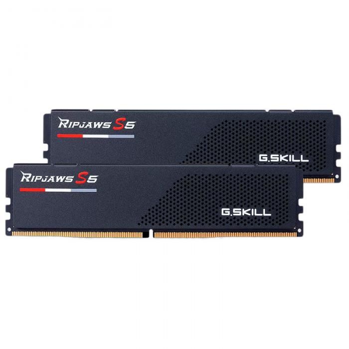 Модуль памяти G.Skill Ripjaws S5 DDR5 DIMM 6400MHz PC-51200 - 64Gb Kit (2x32Gb) F5-6400J3239G32GX2-RS5K