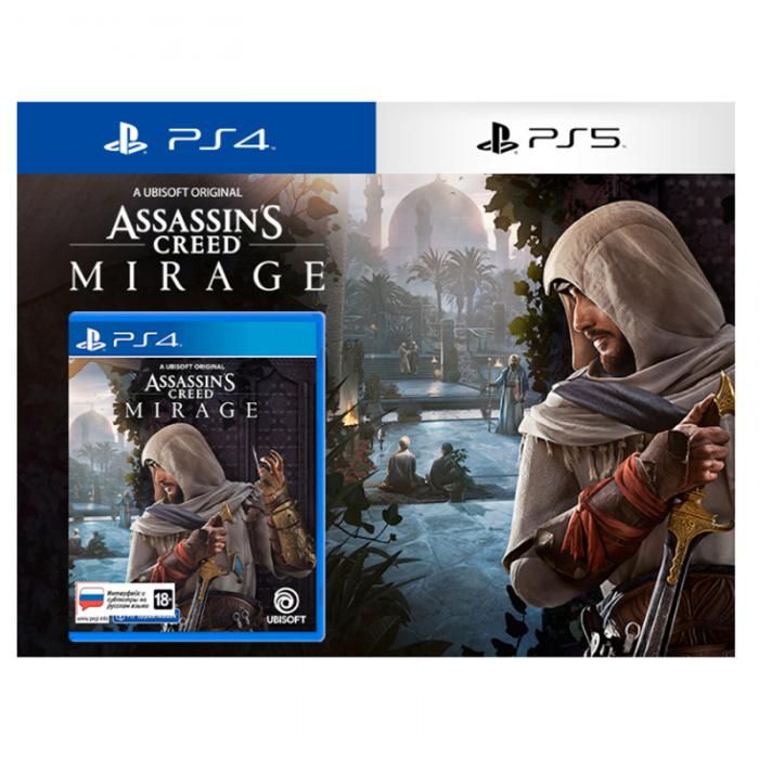 Игра Ubisoft Assassin S Creed Mirage (Стандартное издание, Интерфейс и субтитры на русском) для (PS4/PS5)