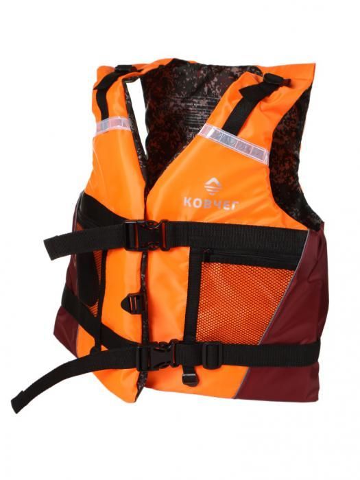 Спасательный жилет Ковчег Тритон двусторонний р.48-50 (M-L) Orange-Bordo-Camouflage