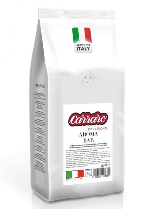Кофе в зернах Carraro Aroma Bar 1kg 8000604002754