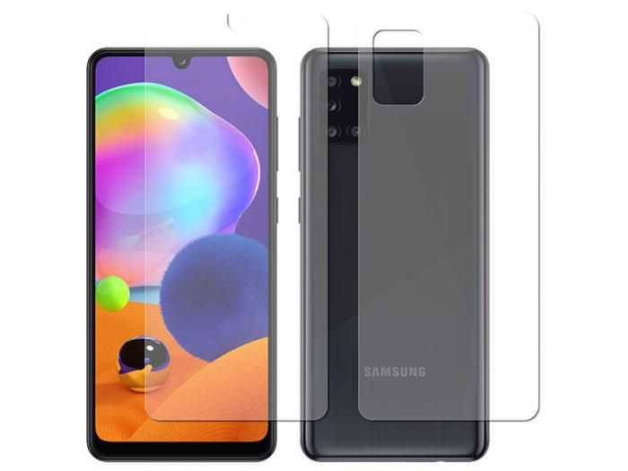 Гидрогелевая пленка LuxCase для Samsung Galaxy A31 0.14mm Matte Front and Back 87103