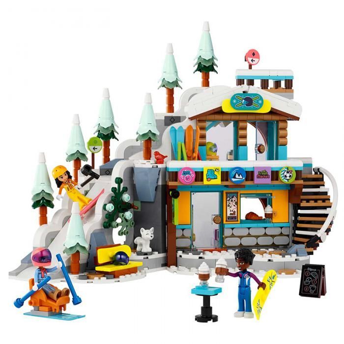 Конструктор Lego Friends Каникулы: Лыжная трасса и кафе 980 дет. 41756