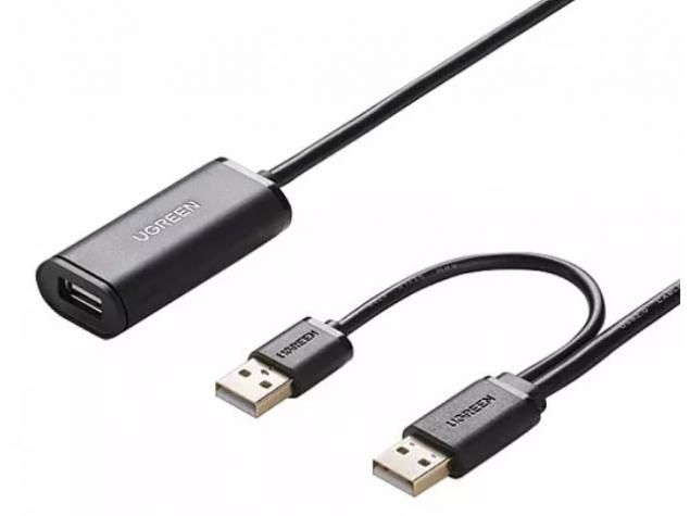 Аксессуар Ugreen US137 USB 2.0 10m Black 20214