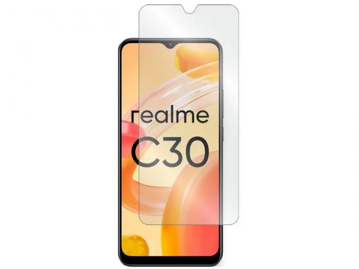 Защитное стекло LuxCase для Realme C30 Transparent 0.2mm 83346
