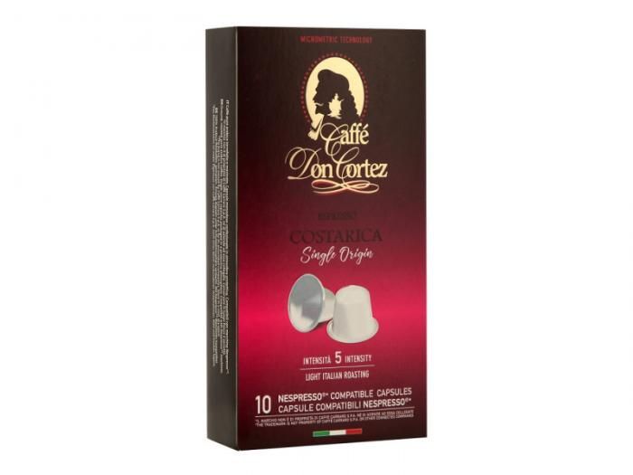 Капсулы для кофемашин Don Cortez Costa Rica 10шт