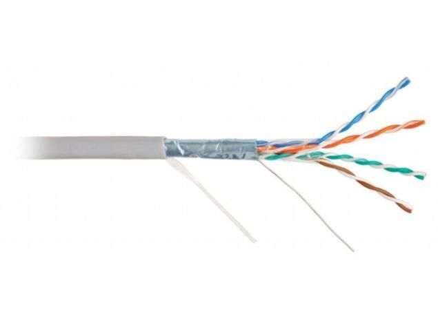 Сетевой кабель Ripo FTP 4 cat.5e 24AWG CCA 50m 001-122002/50