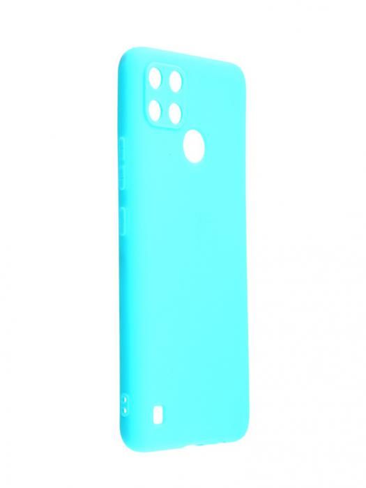 Чехол Zibelino для Realme C21Y Soft Matte Turquoise ZSM-RLM-C21Y-CAM-TRQ