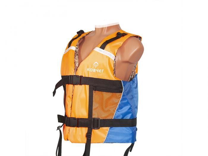 Спасательный жилет Ковчег Тритон двусторонний р.40-44 (XS-S) Orange-Blue-Camouflage