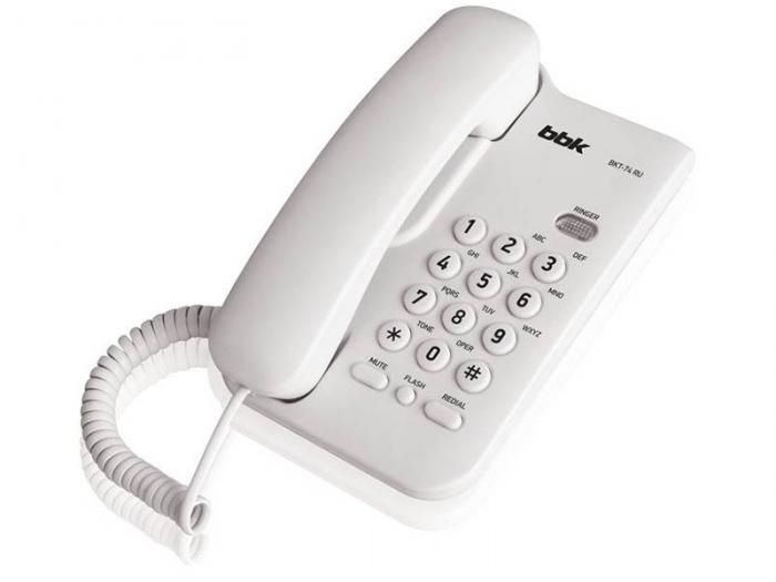 Телефон BBK BKT-74 White