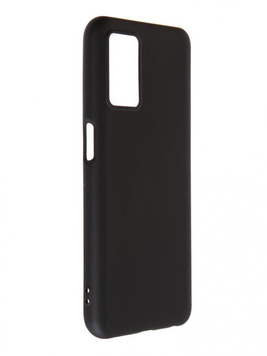 Чехол DF для Oppo A54 4G с микрофиброй Silicone Black oOriginal-12