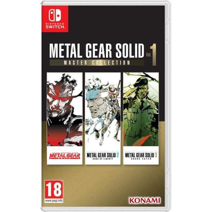 Игра Konami Digital Entertainment Metal Gear Solid Master Collection Vol.1 для Nintendo Switch