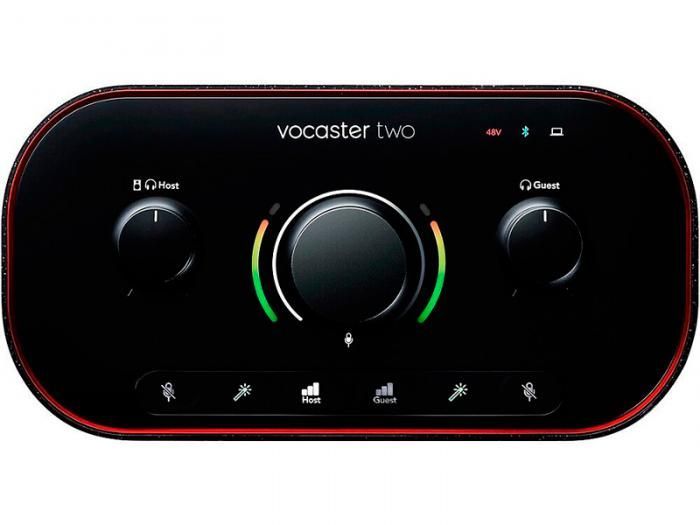 Аудиоинтерфейс Focusrite Vocaster Two Podcast USB 380619