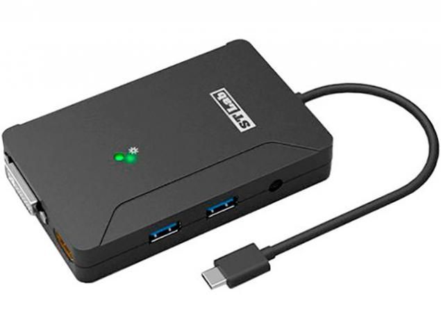 ST-Lab USB 3.0 - 2xUSB3.0/HDMI/DVI U-1190