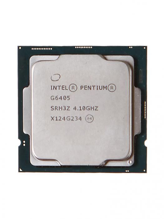 Процессор Intel Pentium G6405 Comet Lake Refresh (4100MHz/LGA1200/L3 4096Kb) OEM