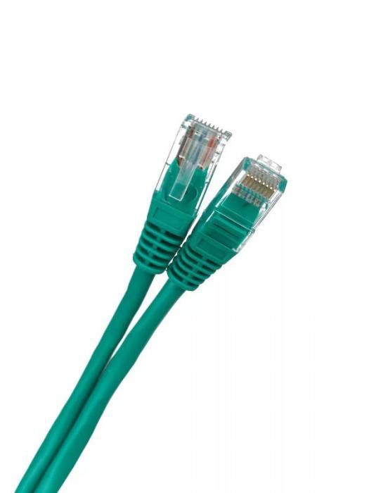 Сетевой кабель AOpen Qust UTP cat.5e 2m Green ANP511_2M_G