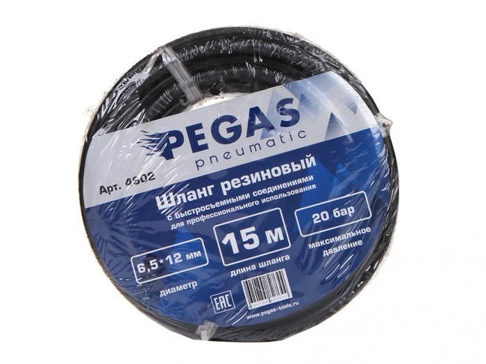Шланг Pegas 6.5x12mm 15m 4902